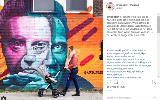 Dirksdotter - Instagram - Stokke campagne